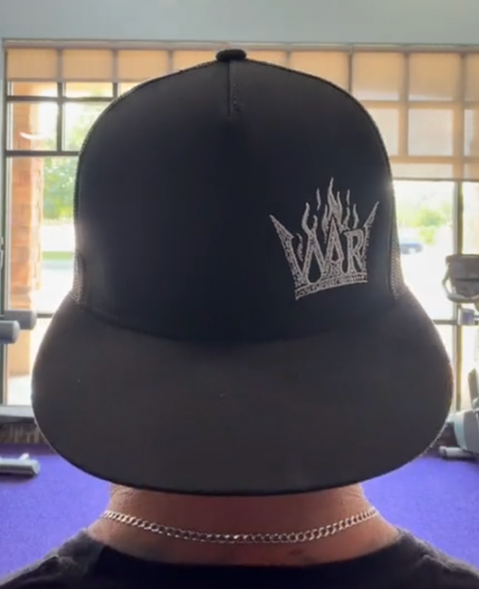 The Flaming Crown Trucker Hat